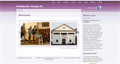 Desktop Screenshot of guidingstargrange.org